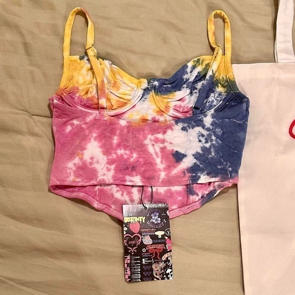 Dyed OMIGHTY Corset Top - Picture 5 of 7